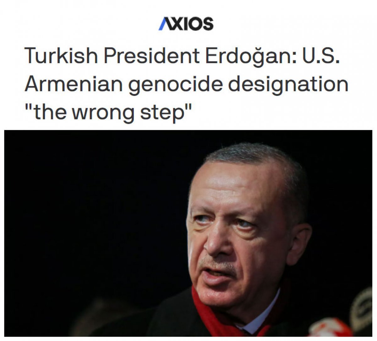 President Erdogan's response to Joe Biden on genocide #3