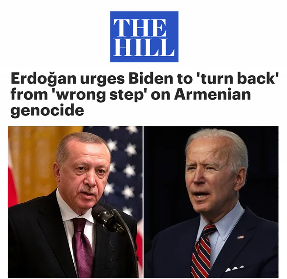 President Erdogan's response to Joe Biden on genocide #4