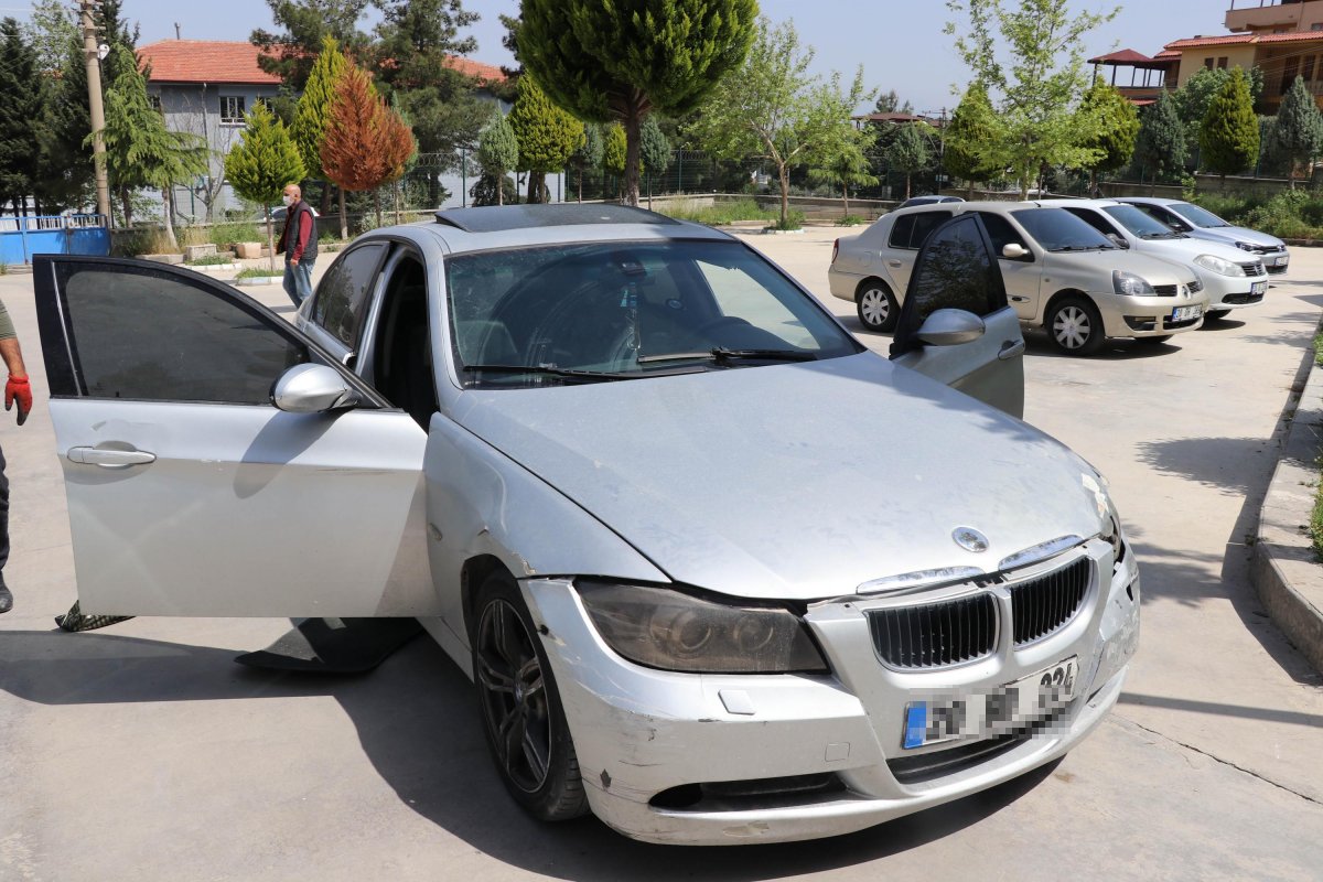 Denizli'de polisin 'dur' ihtarına uymayan sürücüye ceza