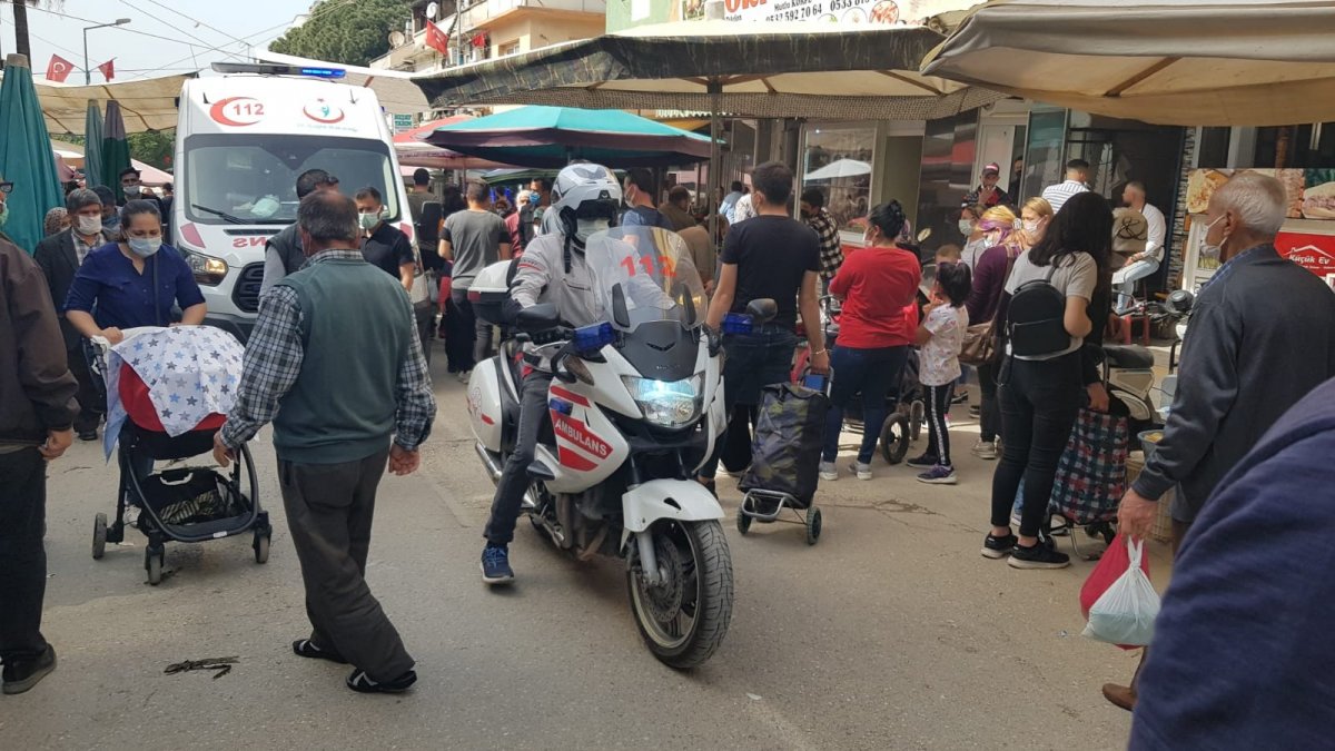 İzmir'de 112 motorize ekibi ihbarlara hızır gibi yetişiyor