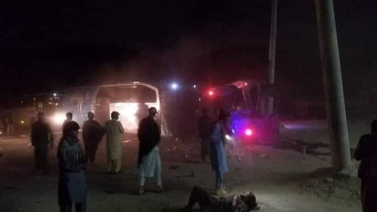 Two passenger buses collided in Afghanistan #2
