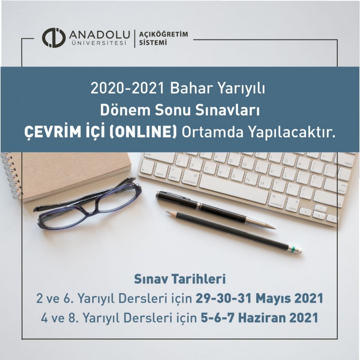 AÖF final sınavları ne zaman yapılacak? AÖF bahar dönemi final sınavı tarihleri