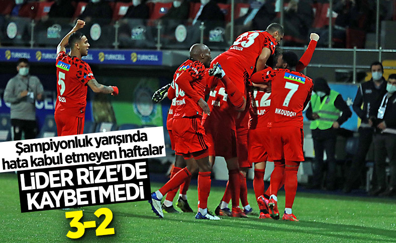 Beşiktaş, Rizespor deplasmanından 3 puanla döndü