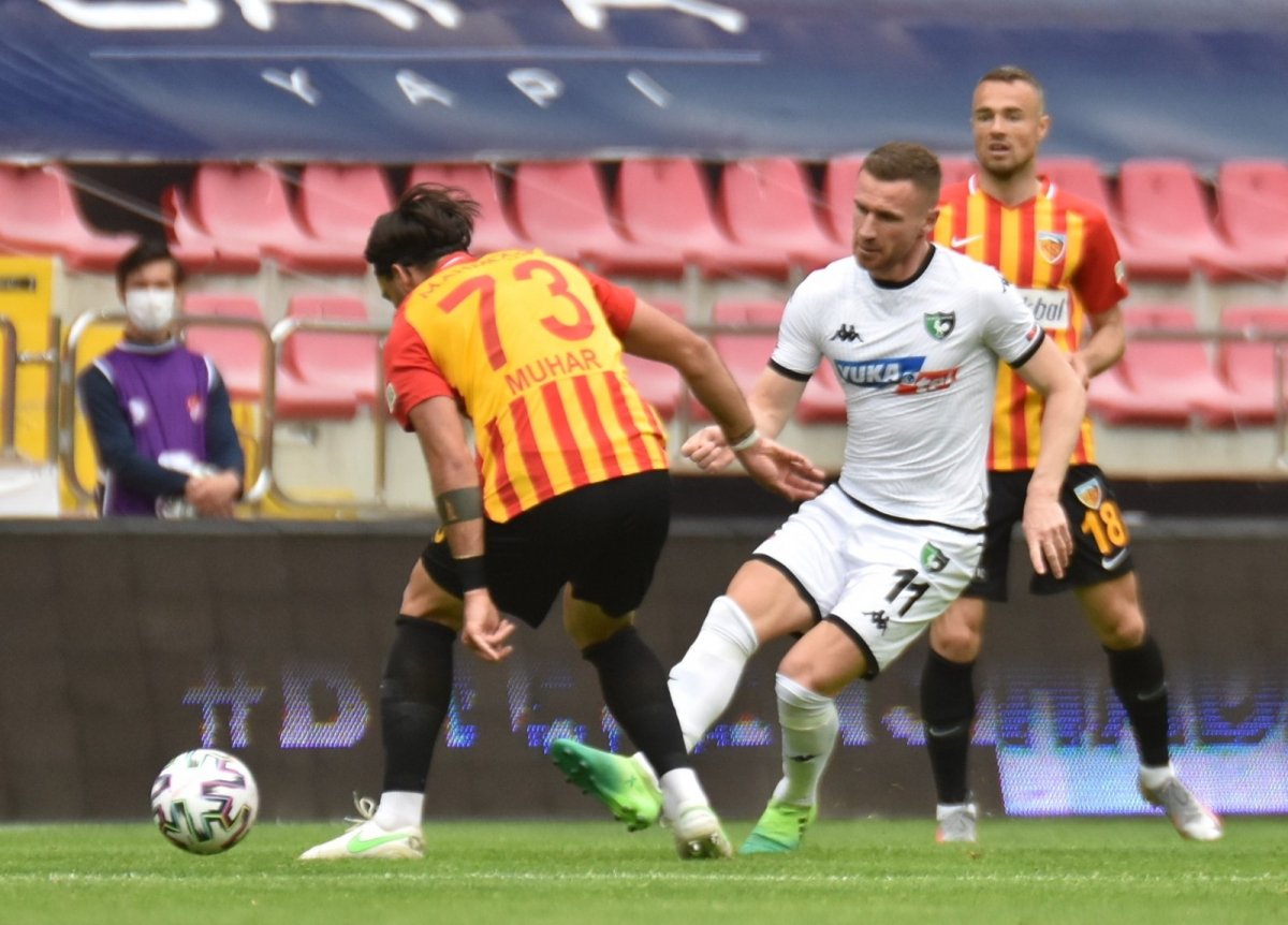 Kayserispor, Denizlispor'u 6-3 mağlup etti