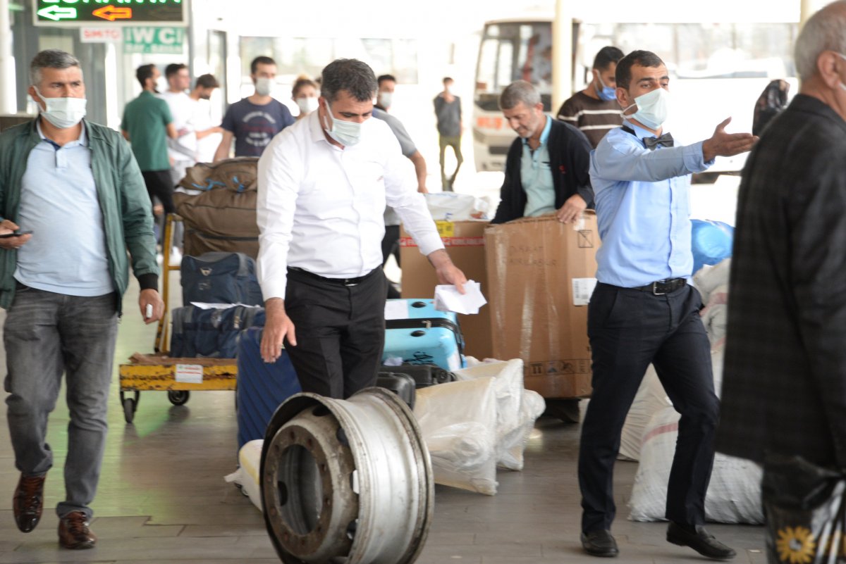 Tam kapanma öncesi Güneydoğu'ya dönüş başladı