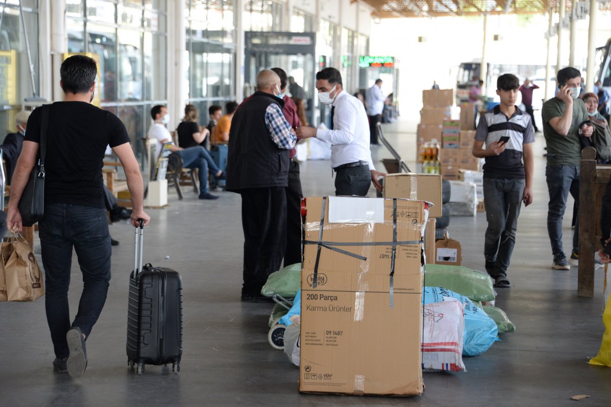 Tam kapanma öncesi Güneydoğu'ya dönüş başladı