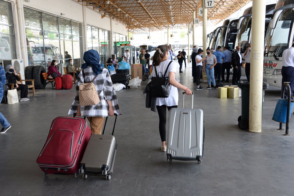 Tam kapanma öncesi Güneydoğu'ya dönüş başladı