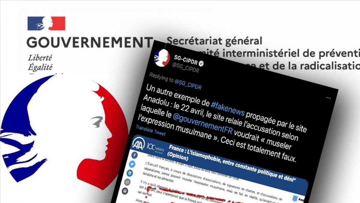 Anadolu Ajansı, Fransa'da bir kamu kuruluşu tarafından hedef alındı