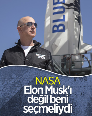Jeff Bezos'un şirketi, NASA ve SpaceX anlaşmasına itiraz etti