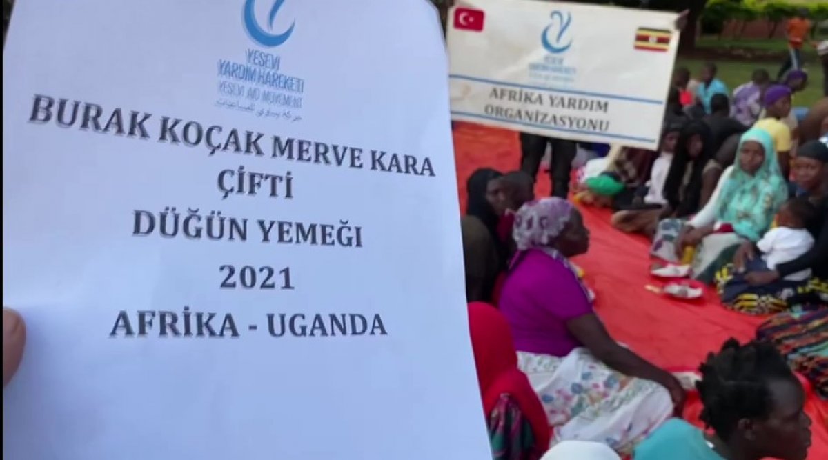 Amasya’da düğün yemeği yerine Afrika’da iftar verdiler