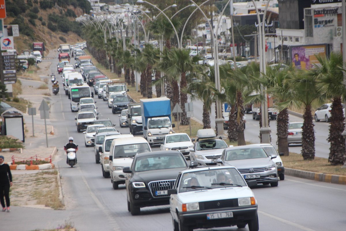 Tatil bölgelerinde tam kapanma yoğunluğu