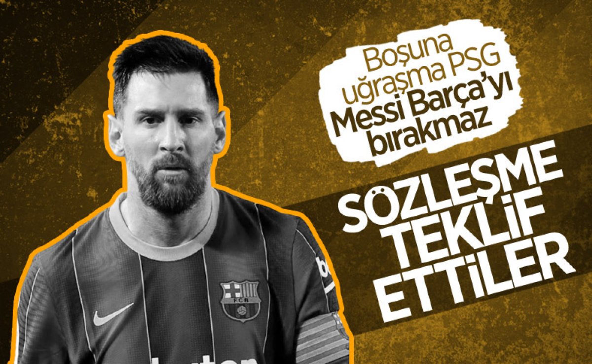 Messi, Barcelona ile sözleşme yenileyecek