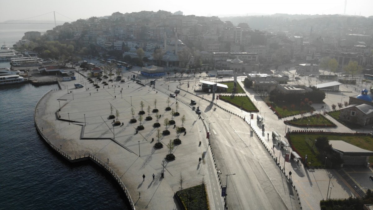 Üsküdar ve Kadıköy'de kapanma sessizliği