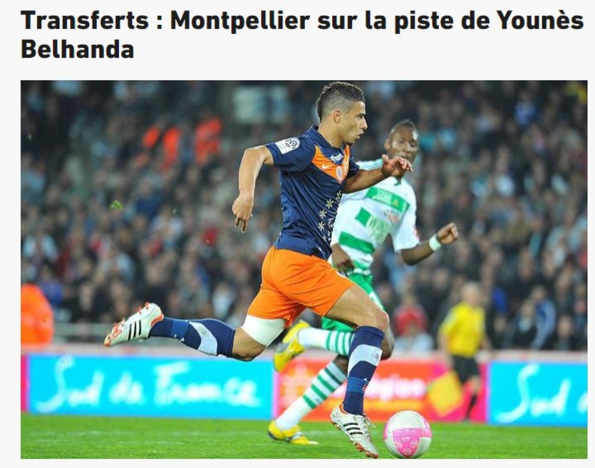 Belhanda Montpellier'e dönüyor