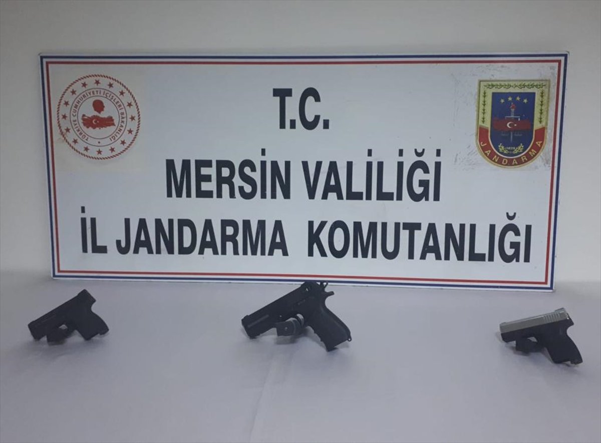 Mersin ve Hatay'daki 5 silah kaçakçısı tutuklandı