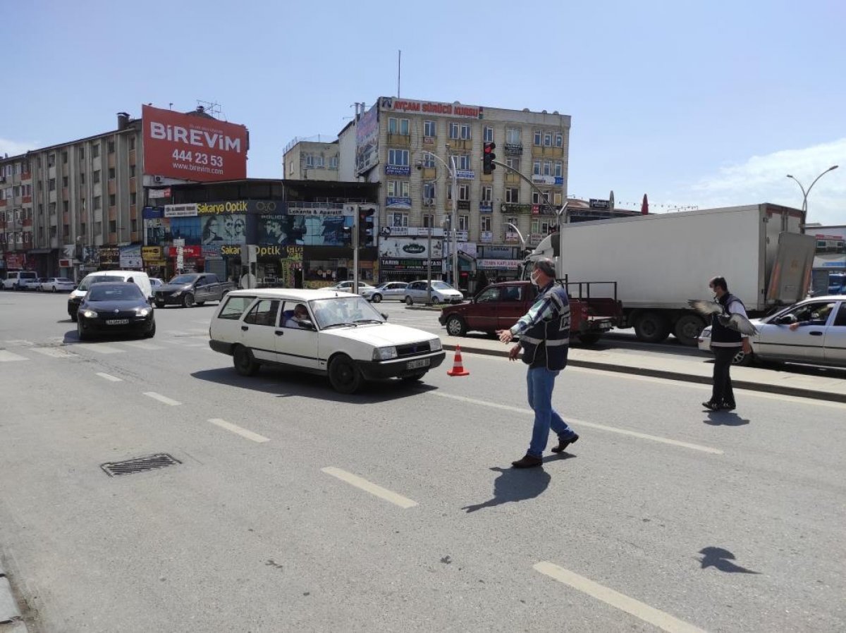 Sakarya'da izin belgesi olmadan dışarı çıktı, cezadan kurtulamadı