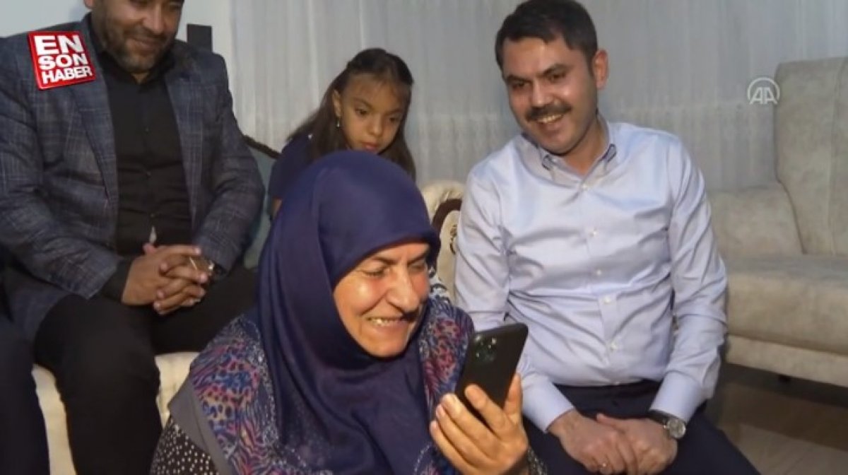 Cumhurbaşkanı Erdoğan, depremzede aile ile telefonda görüştü