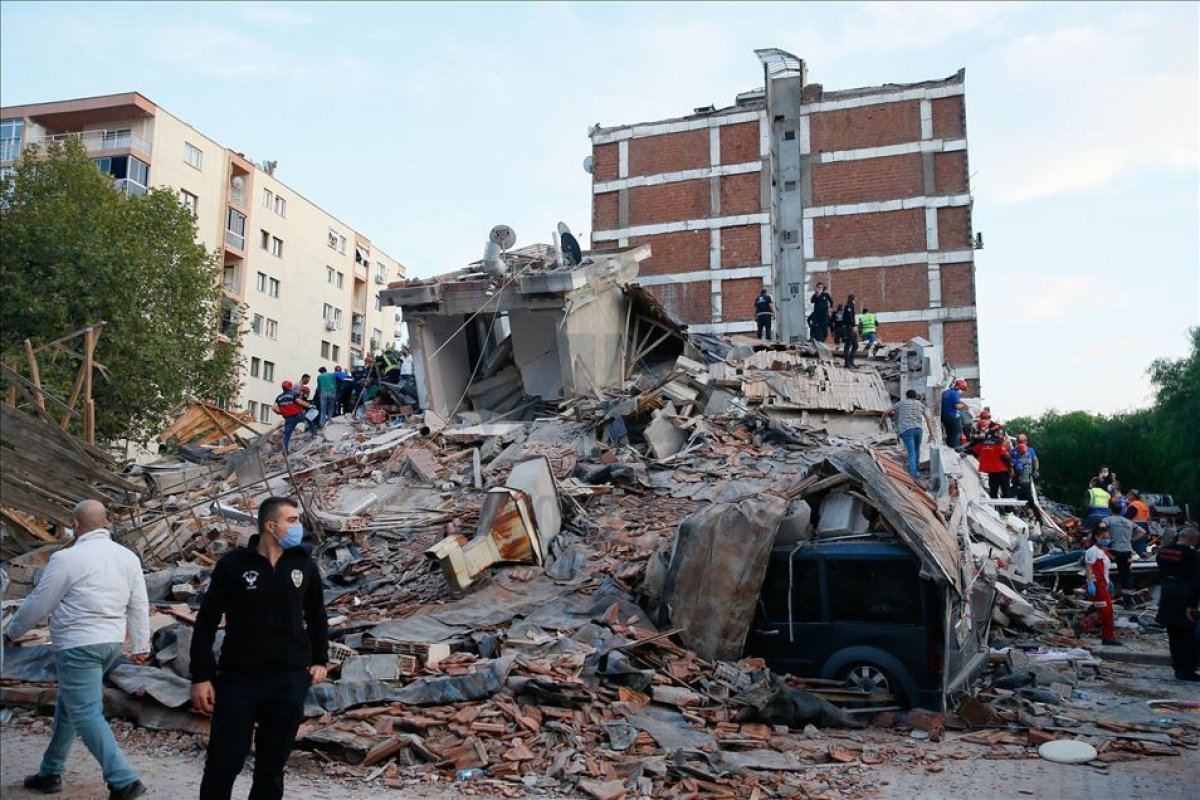 İzmir depremi davasında 2 tutuklama