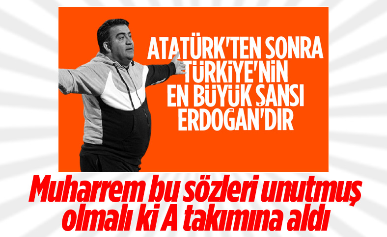 Ümit Özat, Muharrem İnce'nin A takımına katıldı