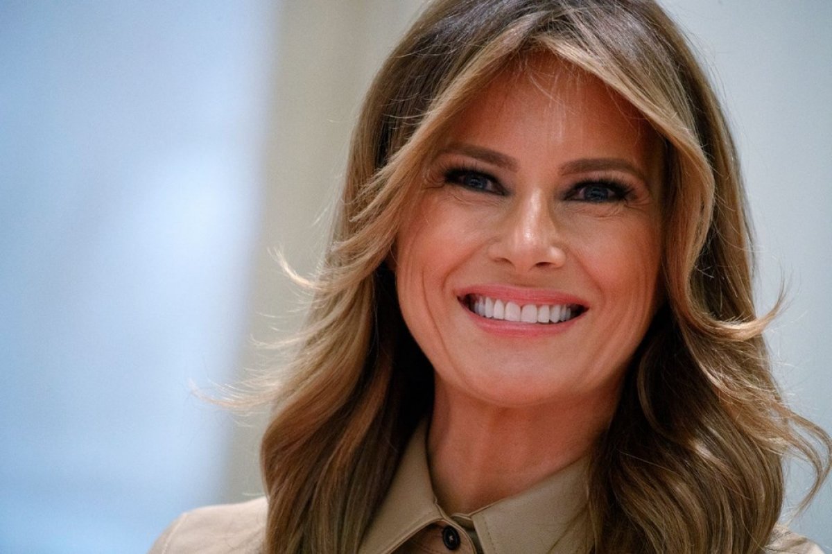 Melania Trump found peace #1