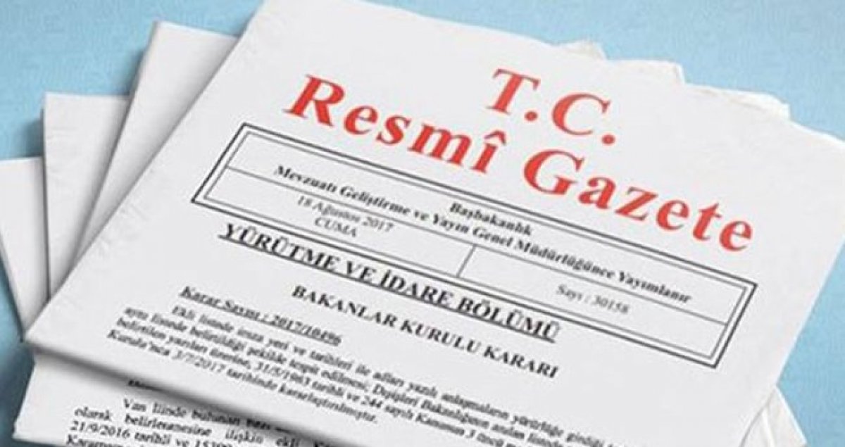 Resmi Gazete 1 Mayıs 2021 | Resmi Gazete bugünün kararları