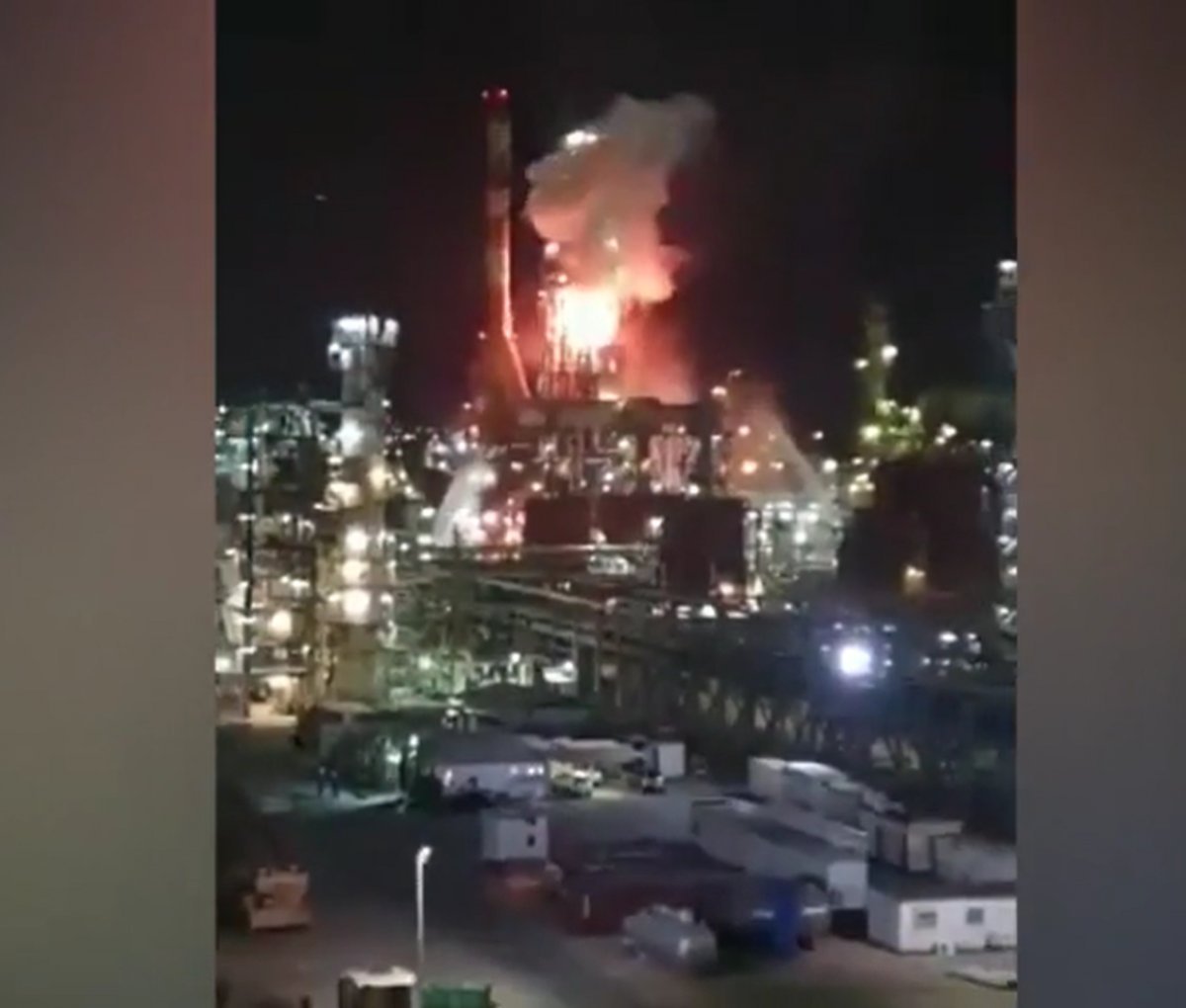 Fire at petrochemical plant in Israel #3