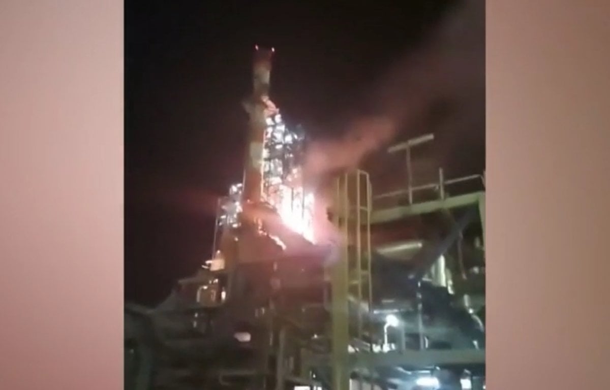 Fire at petrochemical plant in Israel #2