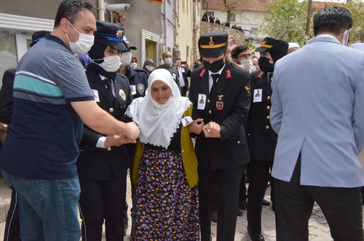 Kuzey Irak şehidi Ahmet Asan'a veda