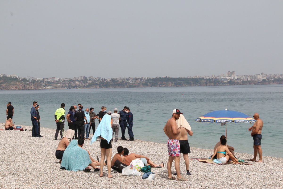 Antalya'da su altına dalan turist ceset buldu