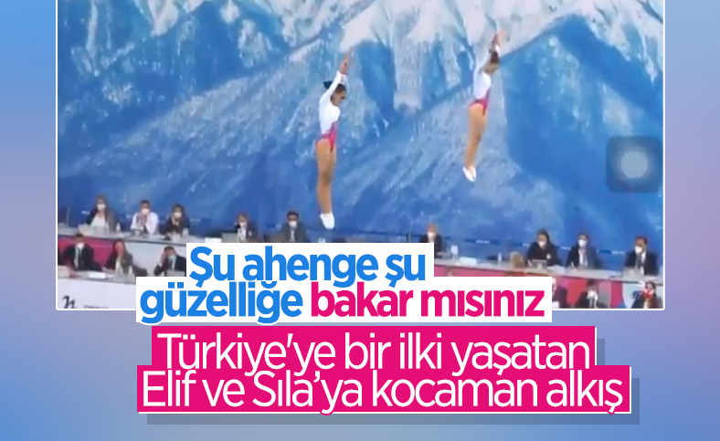 Elif Çolak ve Sıla Karakuş, gümüş madalya kazandı