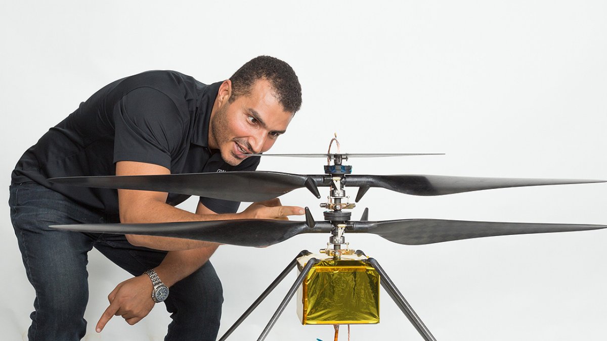 Palestinian Elbasyouni, who designed the Ingenuity helicopter at NASA: I am honored #4