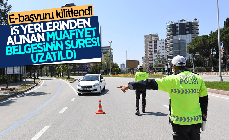 İçişleri Bakanlığı'ndan 'Çalışma İzinleri Görev Belgelerine' genelgesi