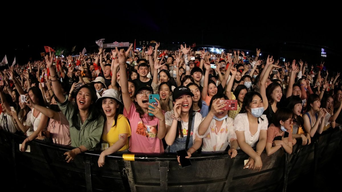 Music festival in Wuhan, where the coronavirus broke out