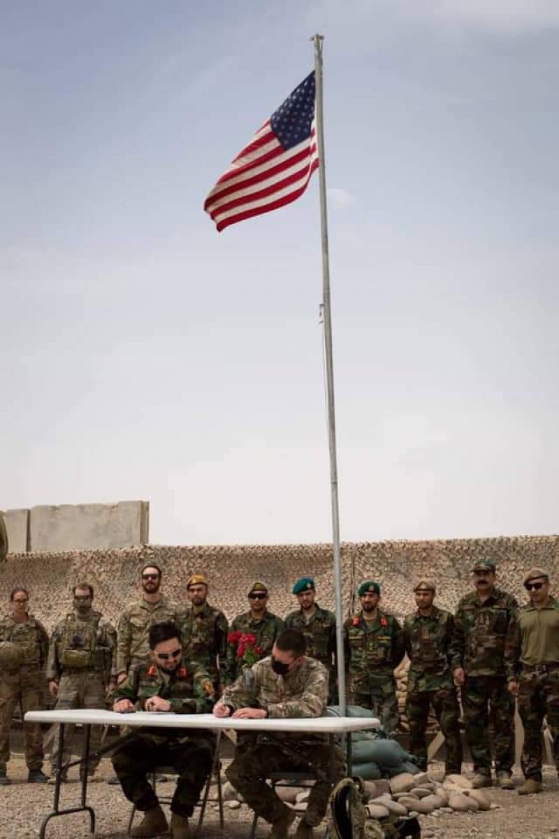The USA began to withdraw its troops from Afghanistan #1