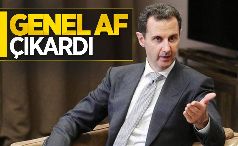 Suriye'de Esad genel af çıkardı