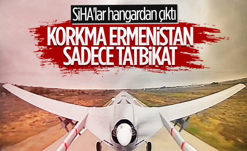 Azerbaycan ordusundan Bayraktar TB2’li tatbikat