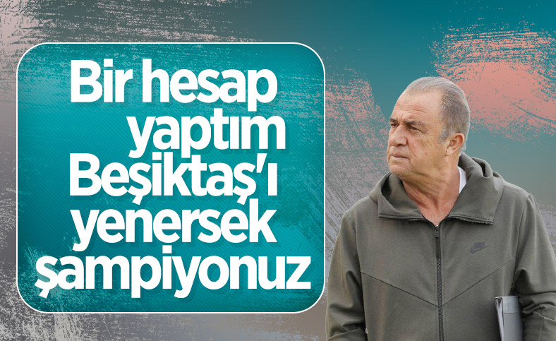 Fatih Terim'in şampiyonluk hesabı