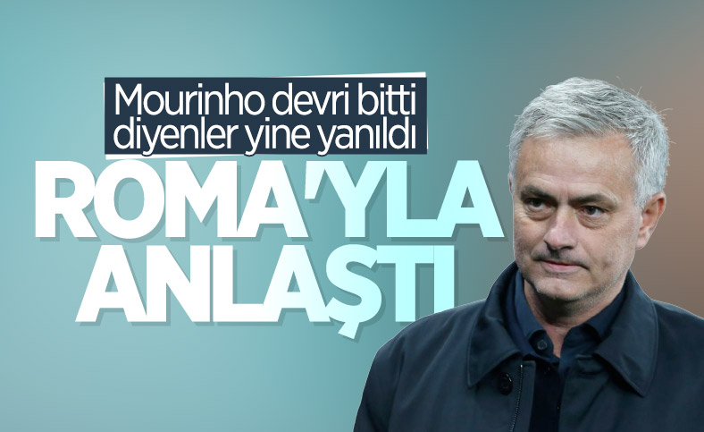 Roma, Mourinho ile anlaştı