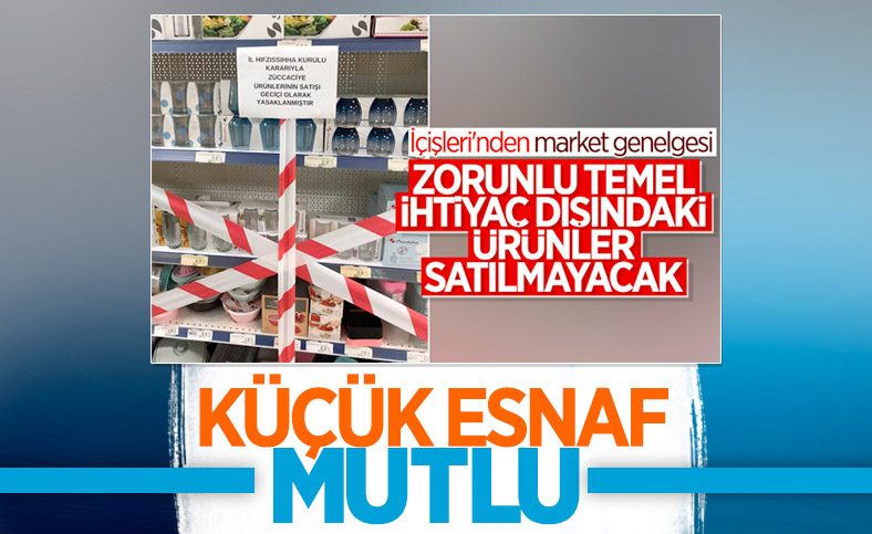 Esnaf market kararından memnun