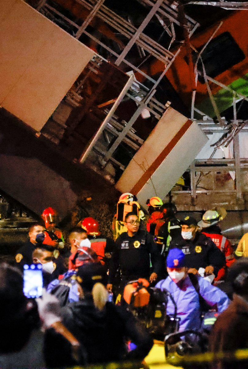 Train track collapsed in Mexico: 23 dead, 65 injured #6