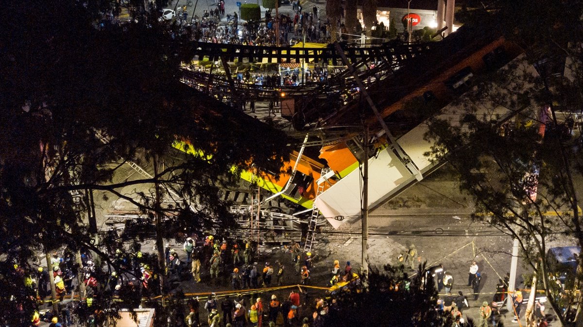 Train track collapsed in Mexico: 23 dead, 65 injured #10