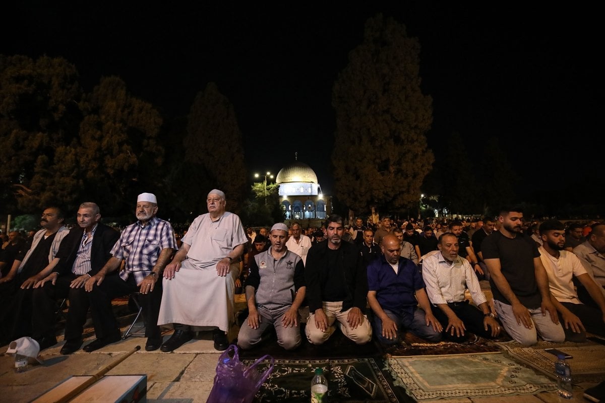 Taraweeh prayers were held in Masjid al-Aqsa #6