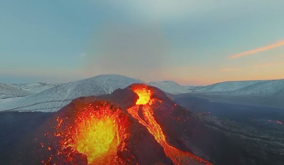 İzlanda, yanardağ lavlarına karşı duvar örüyor #11