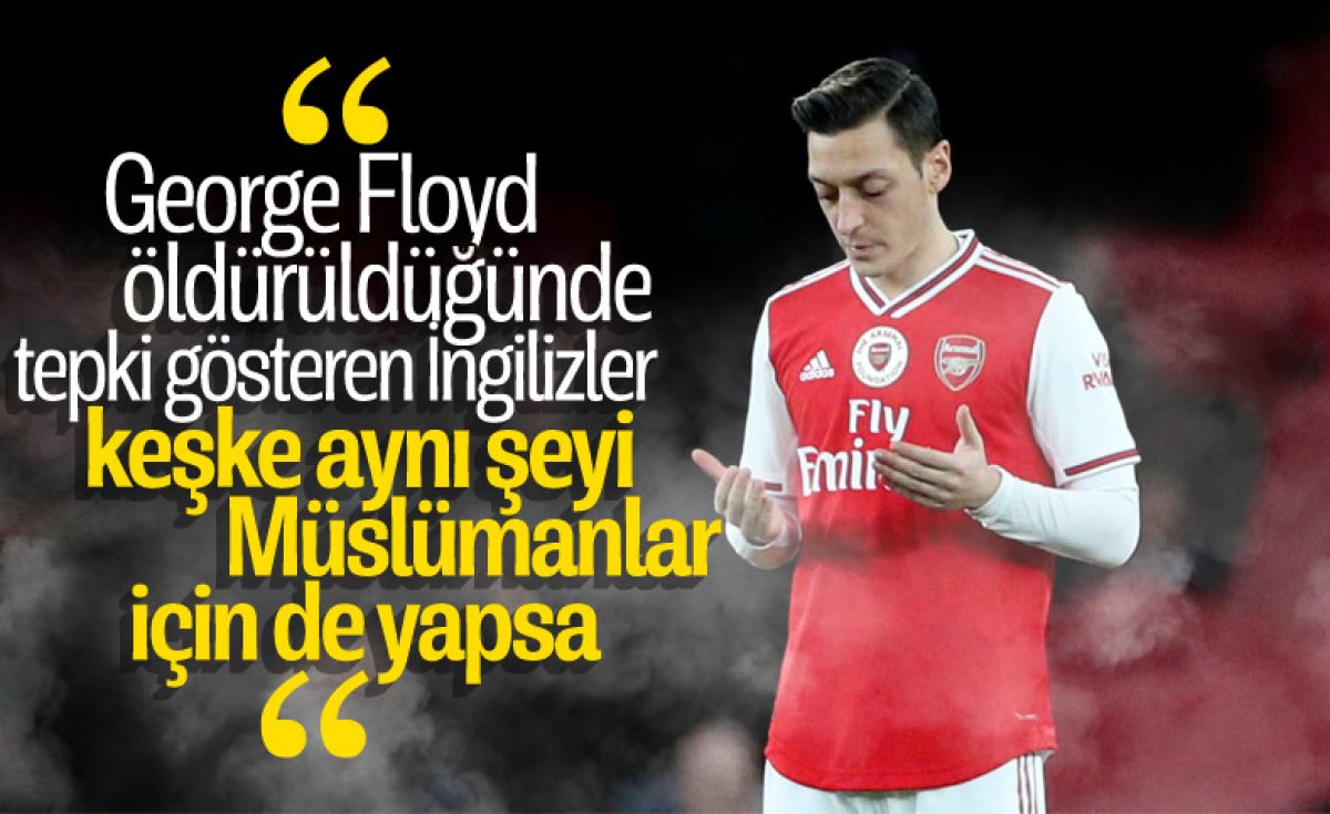Mesut Özil'den 41 ile erzak yardımı