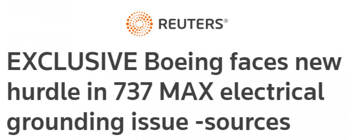 Boeing e new hurdle #5 with electrical grounding on 737 Max planes