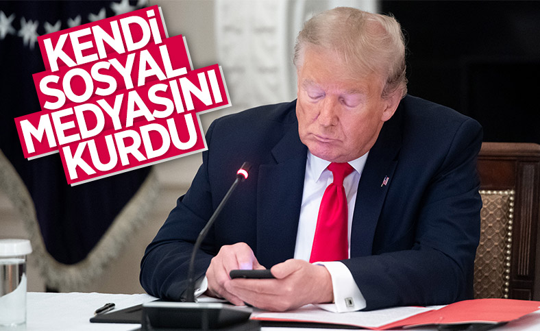 Trump, kendine özel sosyal iletişim platformu kurdu