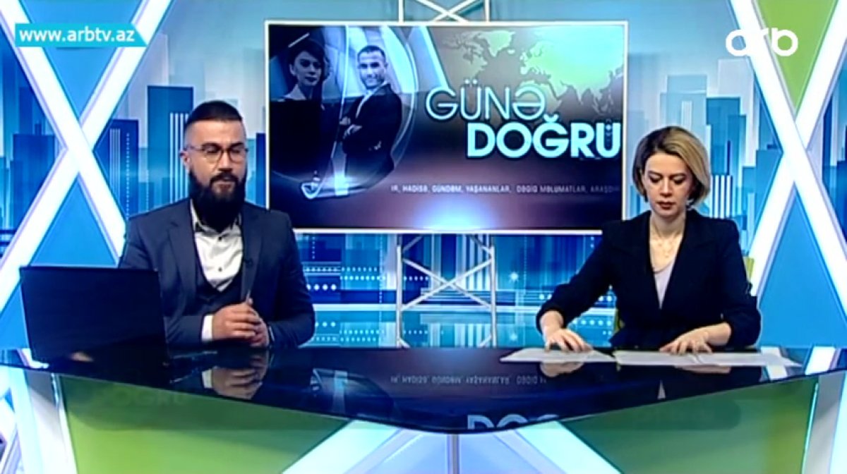 Comment of the Azerbaijani presenter on the separation of the Gates couple #2