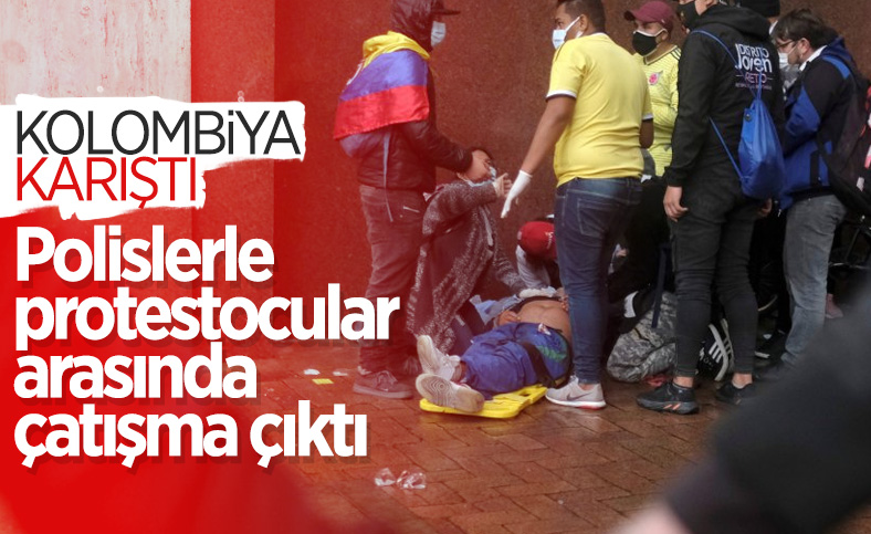 Kolombiya’da protestolar sokak çatışmalarına döndü