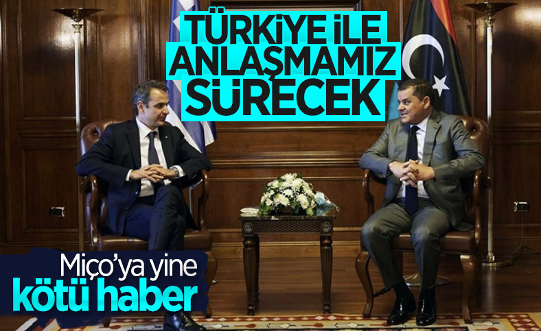 Libya Başbakanı: Türkiye ile yaptığımız anlaşmada Yunanistan ile aynı fikirde değiliz