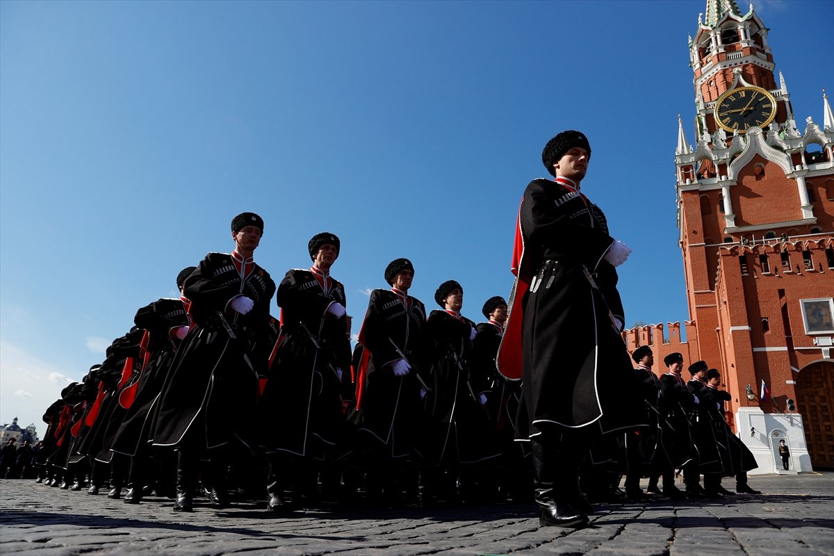 Rehearsal of military parade in Moscow #5